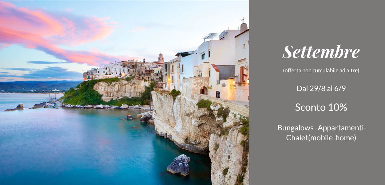 offerte settembre vieste marina gargano